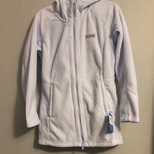 Columbia Lavender Hooded Fleece Jacket
